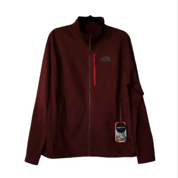 The North Face Men's Fuseform Dolomiti Full Zip Jacket Sequoia Red Fuse Size XL - Picture 1 of 16